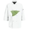 Button Chef Coat with Thermometer Pocket Thumbnail