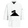 Button Chef Coat with Thermometer Pocket Thumbnail