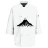 Button Chef Coat with Thermometer Pocket Thumbnail