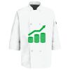 Button Chef Coat with Thermometer Pocket Thumbnail