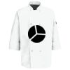 Button Chef Coat with Thermometer Pocket Thumbnail