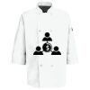 Button Chef Coat with Thermometer Pocket Thumbnail