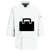 Button Chef Coat with Thermometer Pocket Thumbnail