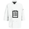 Button Chef Coat with Thermometer Pocket Thumbnail