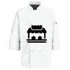 Button Chef Coat with Thermometer Pocket Thumbnail