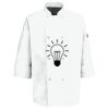 Button Chef Coat with Thermometer Pocket Thumbnail