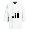 Button Chef Coat with Thermometer Pocket Thumbnail