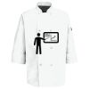 Button Chef Coat with Thermometer Pocket Thumbnail
