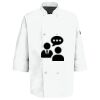 Button Chef Coat with Thermometer Pocket Thumbnail