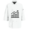 Button Chef Coat with Thermometer Pocket Thumbnail