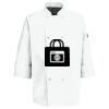 Button Chef Coat with Thermometer Pocket Thumbnail
