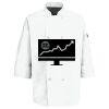 Button Chef Coat with Thermometer Pocket Thumbnail