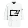 Button Chef Coat with Thermometer Pocket Thumbnail