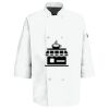 Button Chef Coat with Thermometer Pocket Thumbnail