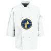 Button Chef Coat with Thermometer Pocket Thumbnail