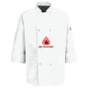 Button Chef Coat with Thermometer Pocket Thumbnail