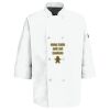 Button Chef Coat with Thermometer Pocket Thumbnail