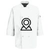 Button Chef Coat with Thermometer Pocket Thumbnail