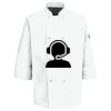 Button Chef Coat with Thermometer Pocket Thumbnail