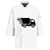Button Chef Coat with Thermometer Pocket Thumbnail