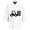Button Chef Coat with Thermometer Pocket Thumbnail
