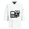 Button Chef Coat with Thermometer Pocket Thumbnail