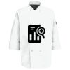 Button Chef Coat with Thermometer Pocket Thumbnail