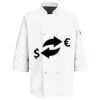 Button Chef Coat with Thermometer Pocket Thumbnail