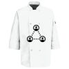 Button Chef Coat with Thermometer Pocket Thumbnail