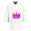 Button Chef Coat with Thermometer Pocket Thumbnail