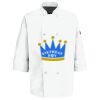 Button Chef Coat with Thermometer Pocket Thumbnail