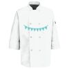 Button Chef Coat with Thermometer Pocket Thumbnail