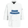 Button Chef Coat with Thermometer Pocket Thumbnail