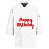 Button Chef Coat with Thermometer Pocket Thumbnail