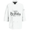 Button Chef Coat with Thermometer Pocket Thumbnail