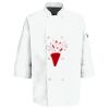 Button Chef Coat with Thermometer Pocket Thumbnail