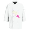 Button Chef Coat with Thermometer Pocket Thumbnail