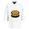 Button Chef Coat with Thermometer Pocket Thumbnail