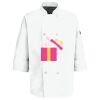 Button Chef Coat with Thermometer Pocket Thumbnail
