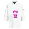 Button Chef Coat with Thermometer Pocket Thumbnail