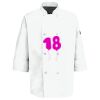 Button Chef Coat with Thermometer Pocket Thumbnail