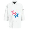 Button Chef Coat with Thermometer Pocket Thumbnail