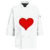 Button Chef Coat with Thermometer Pocket Thumbnail