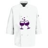 Button Chef Coat with Thermometer Pocket Thumbnail