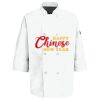 Button Chef Coat with Thermometer Pocket Thumbnail