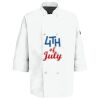 Button Chef Coat with Thermometer Pocket Thumbnail