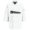 Button Chef Coat with Thermometer Pocket Thumbnail