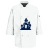 Button Chef Coat with Thermometer Pocket Thumbnail