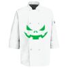 Button Chef Coat with Thermometer Pocket Thumbnail