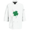 Button Chef Coat with Thermometer Pocket Thumbnail